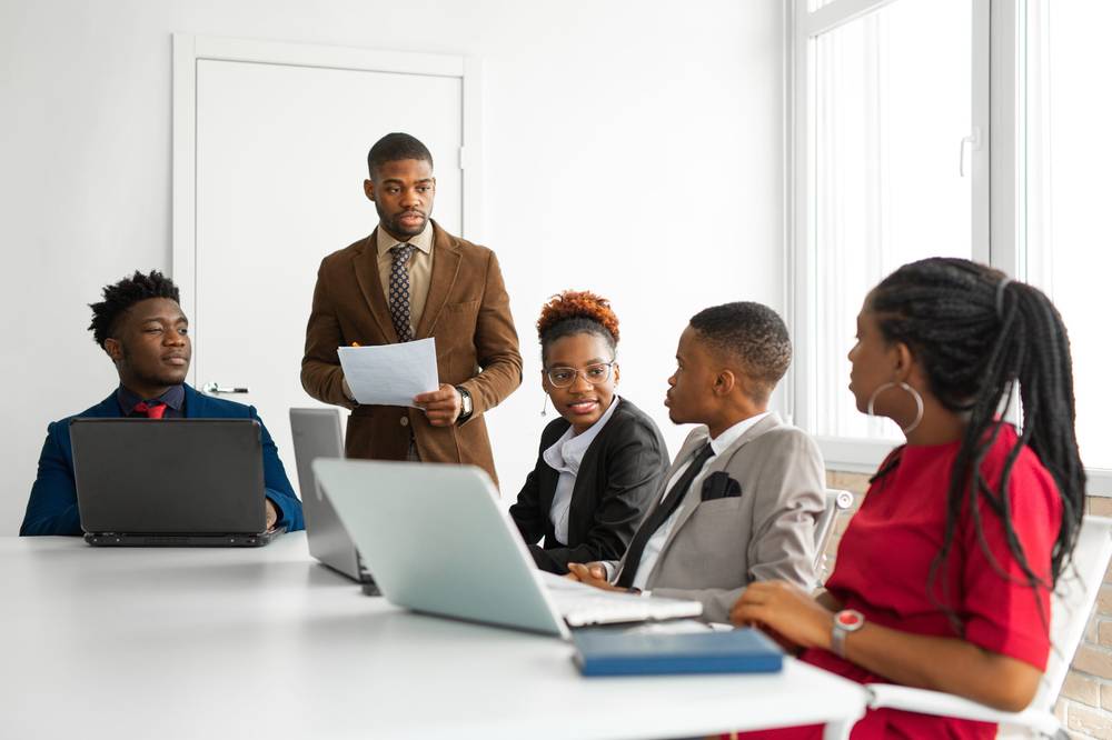 L'équipe SOCIVAD en réunion de travail